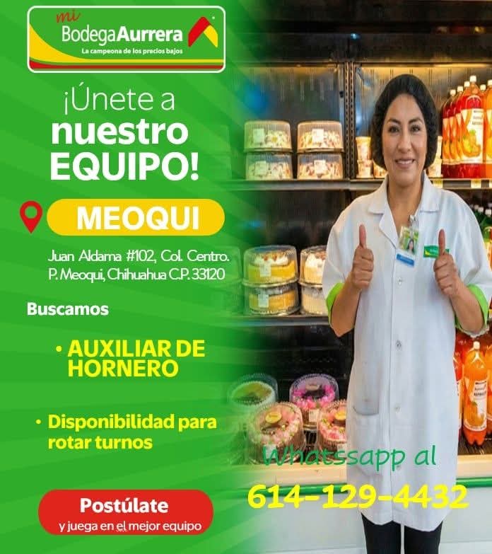 Auxiliar de hornero