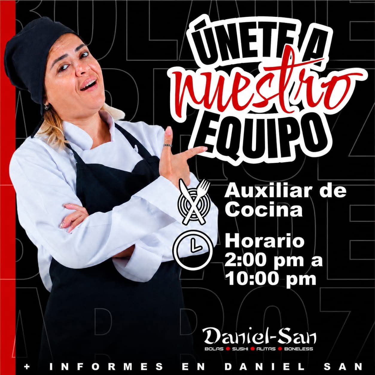 Auxiliar de cocina