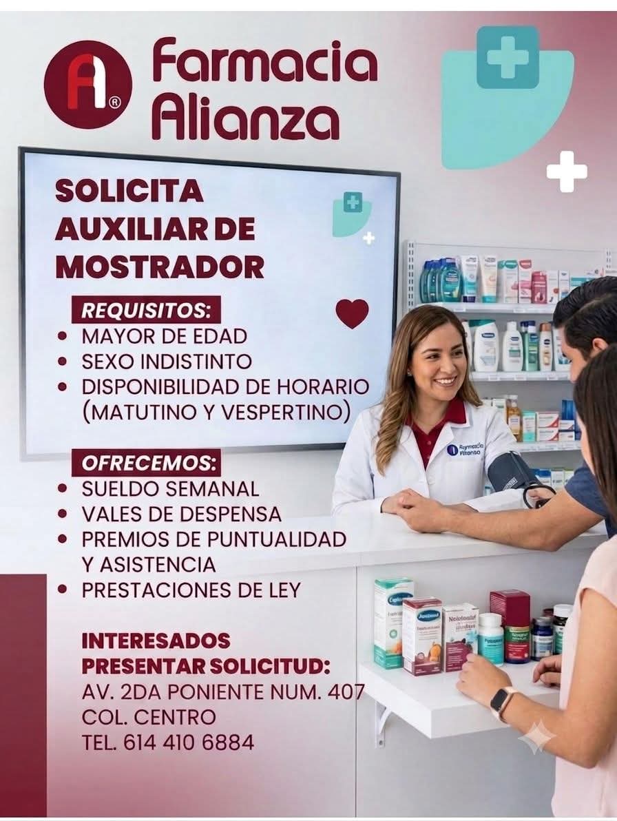 Auxiliarde mostrador