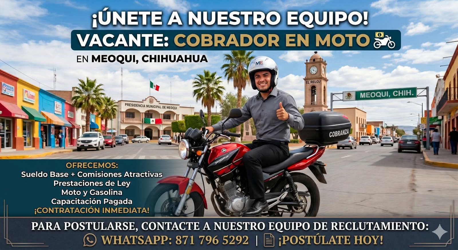 Cobrador de moto