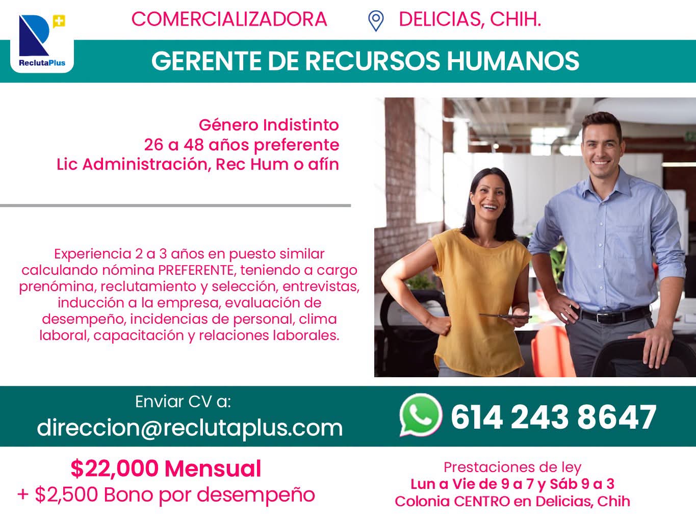 Gerente de recursos humanos