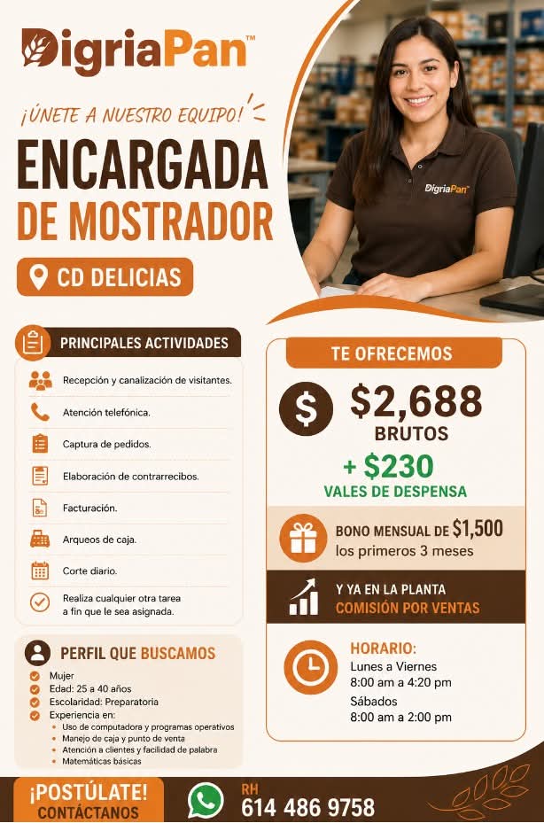 Encargado de mostrador