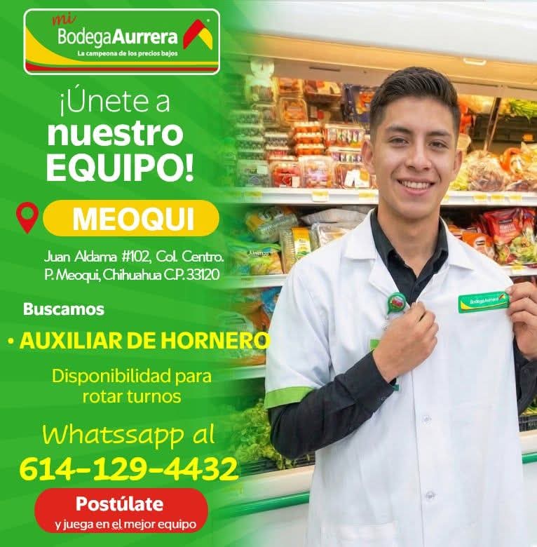 Auxiliar de hornero
