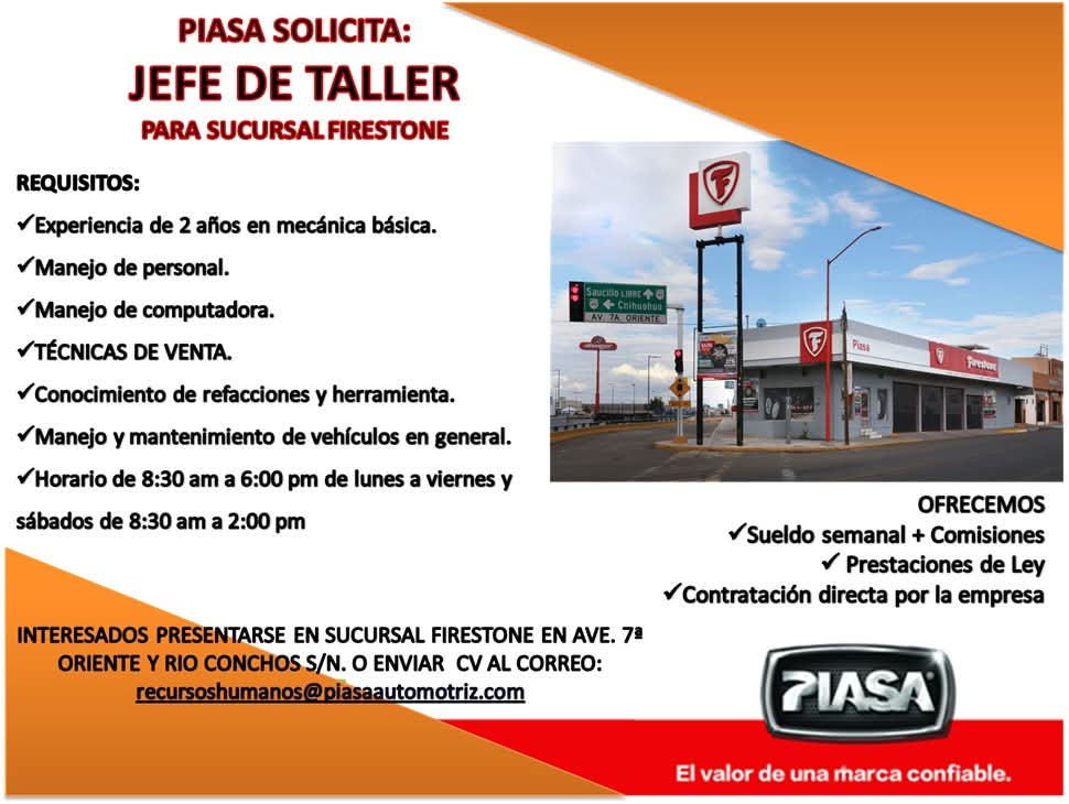 Jefe de taller