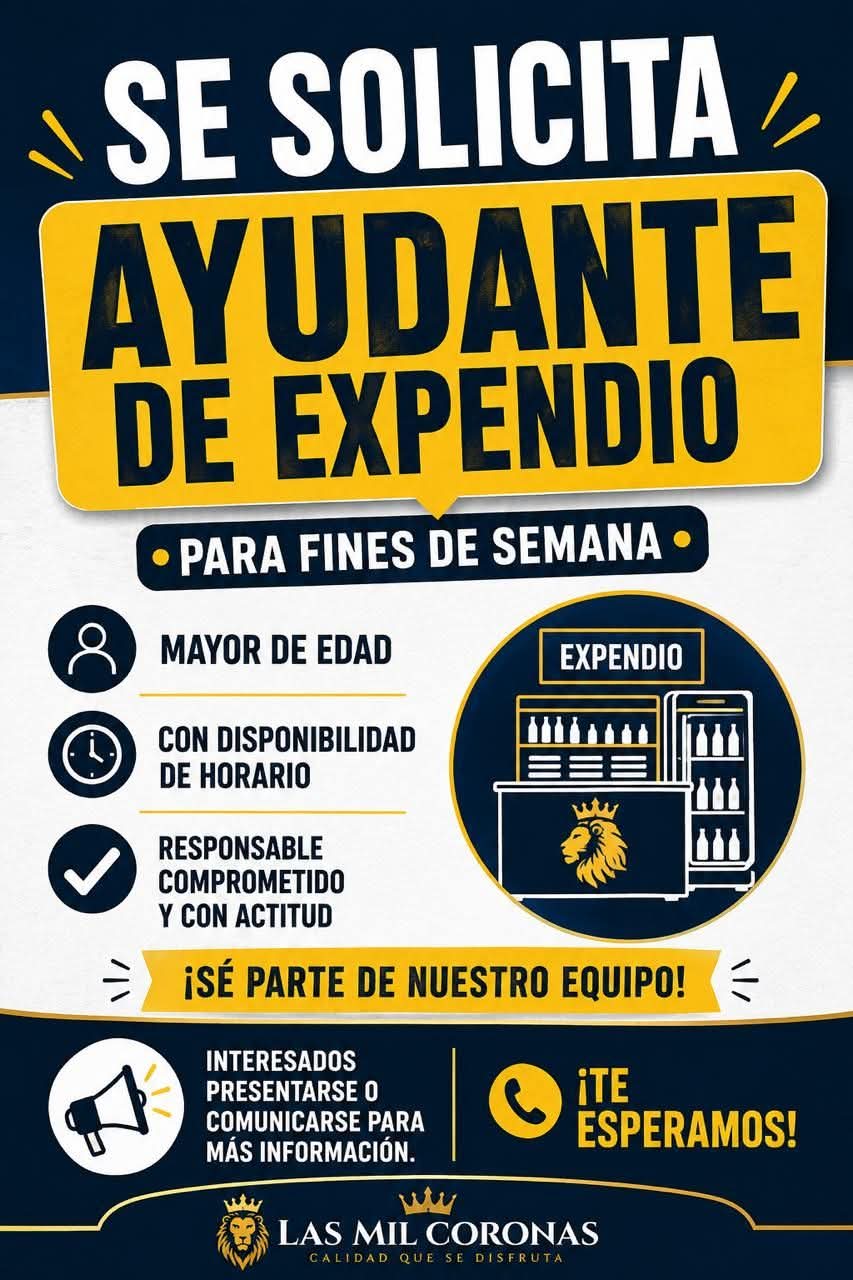 Ayudante de expendio