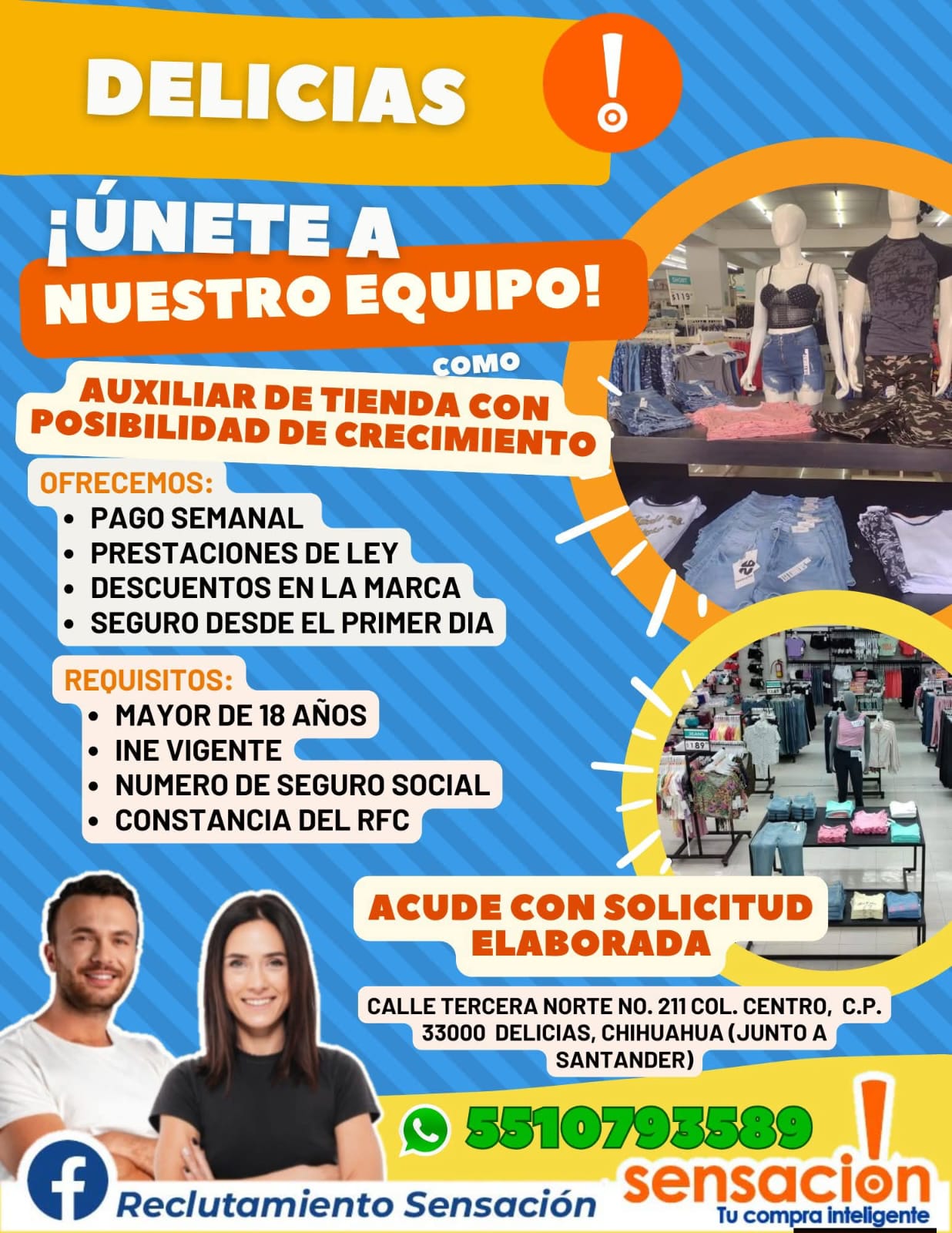 Auxiliar de tienda