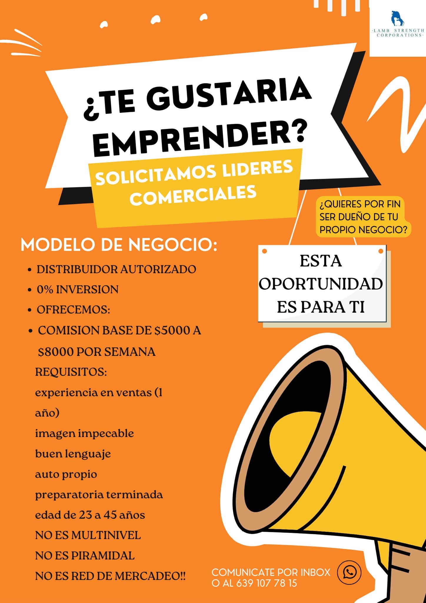 Lideres comerciantes