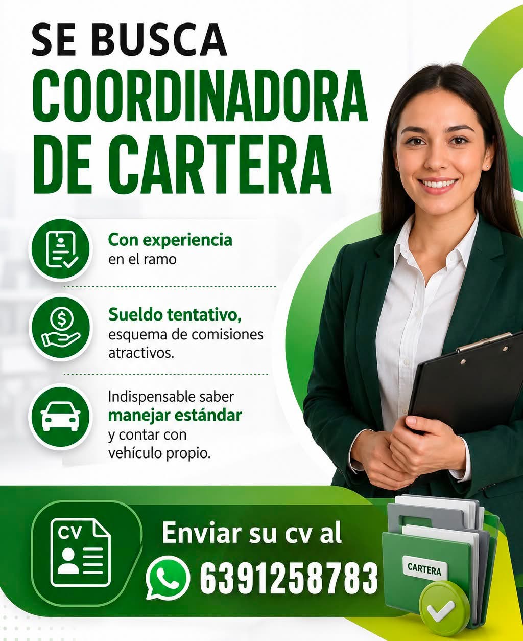 Coordinadora de cartera