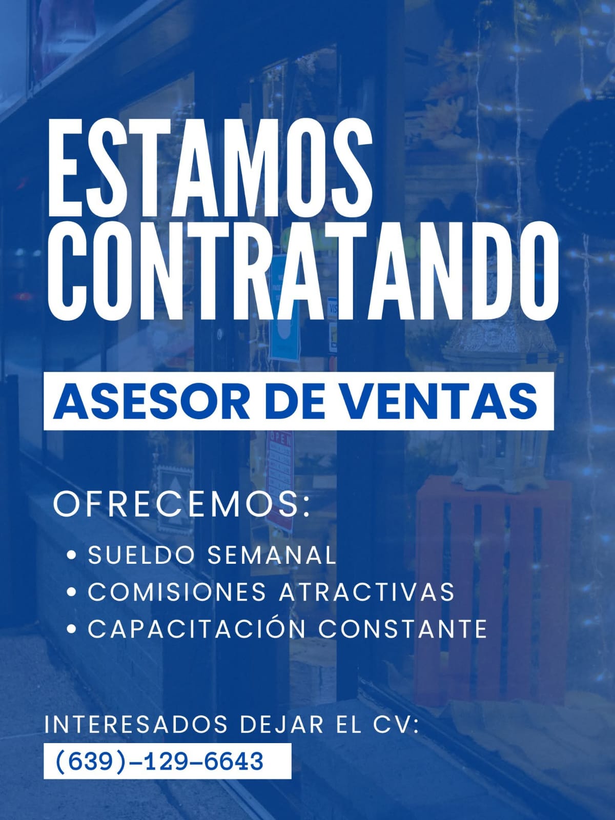 Asesor de ventas