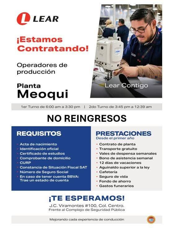 Operadores de producción
