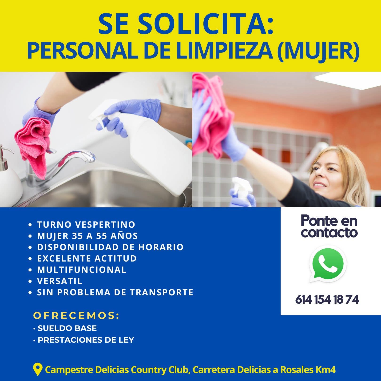 Personal de limpieza