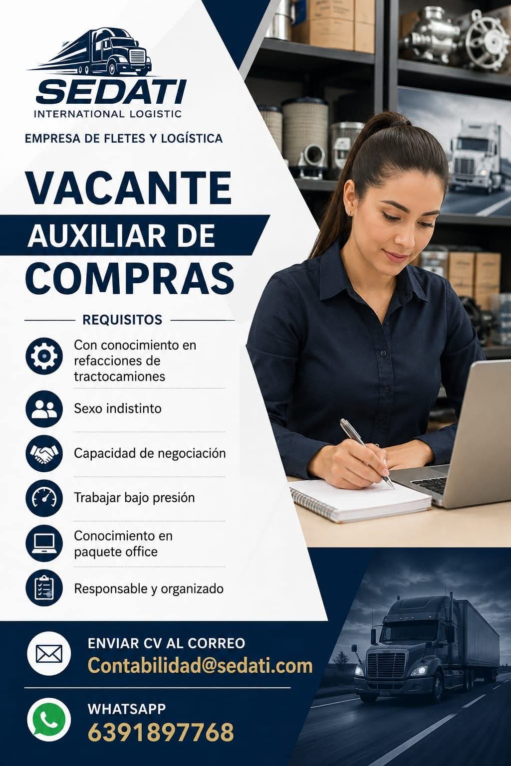 Auxiliar de compras