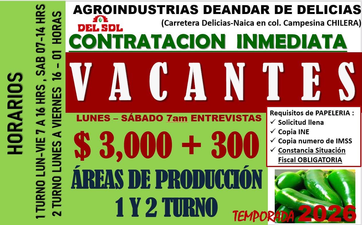 Operadores de producción
