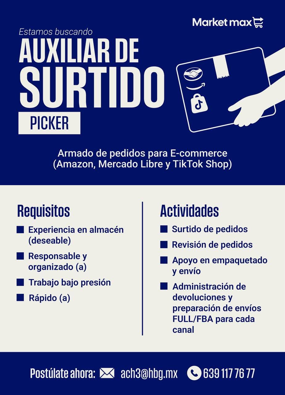 Auxiliar de surtido