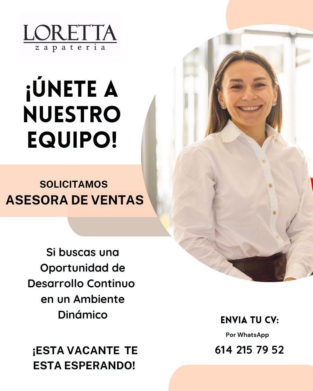 Asesora de ventas