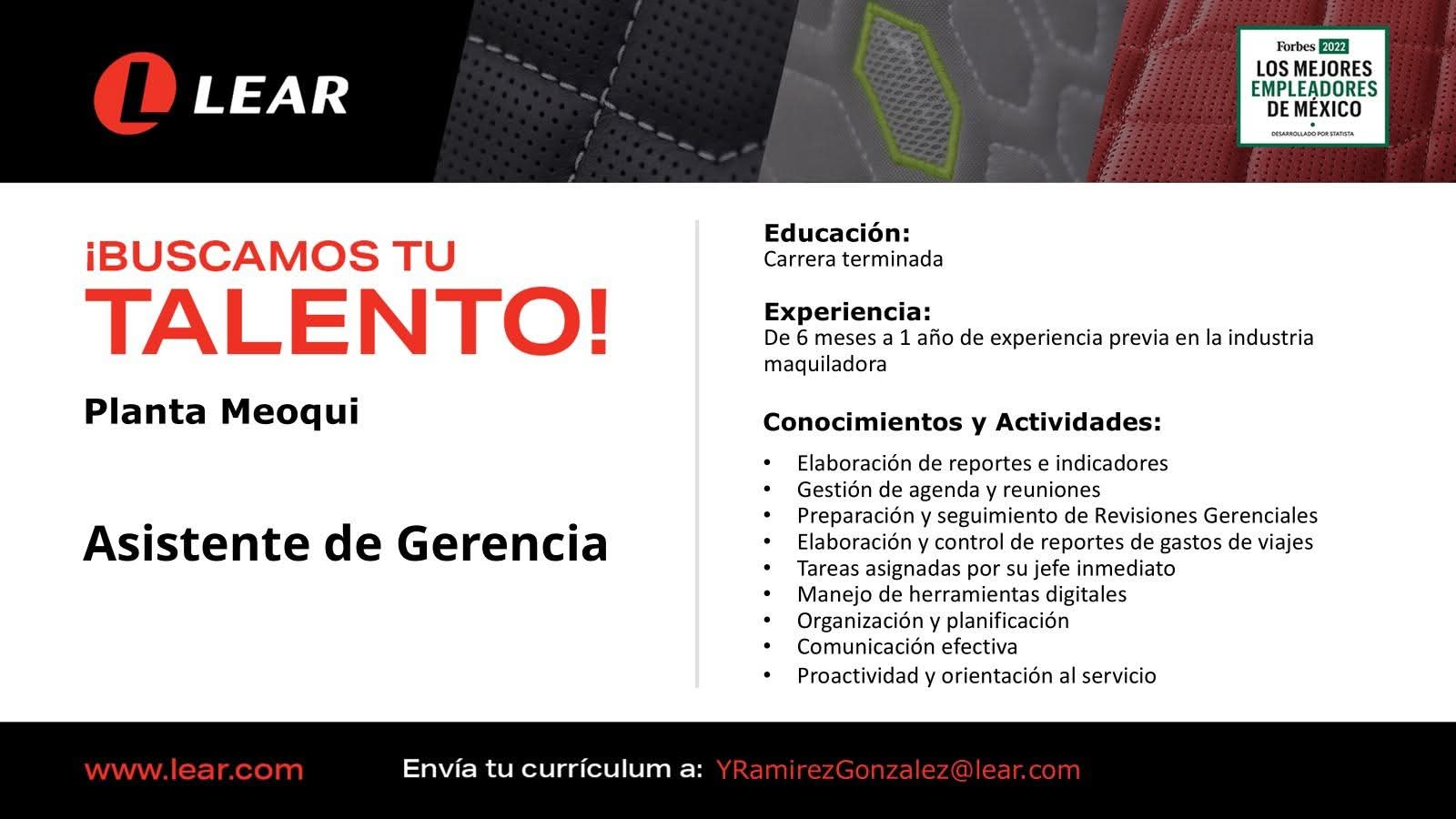 Asistente de gerencia