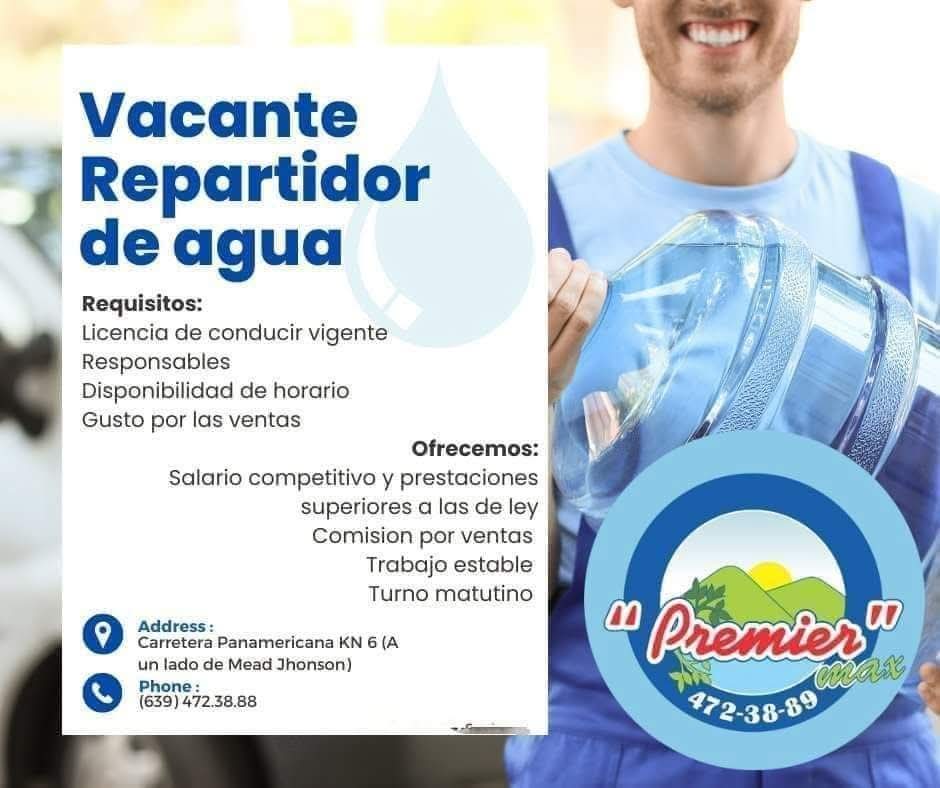 Repartidor de agua