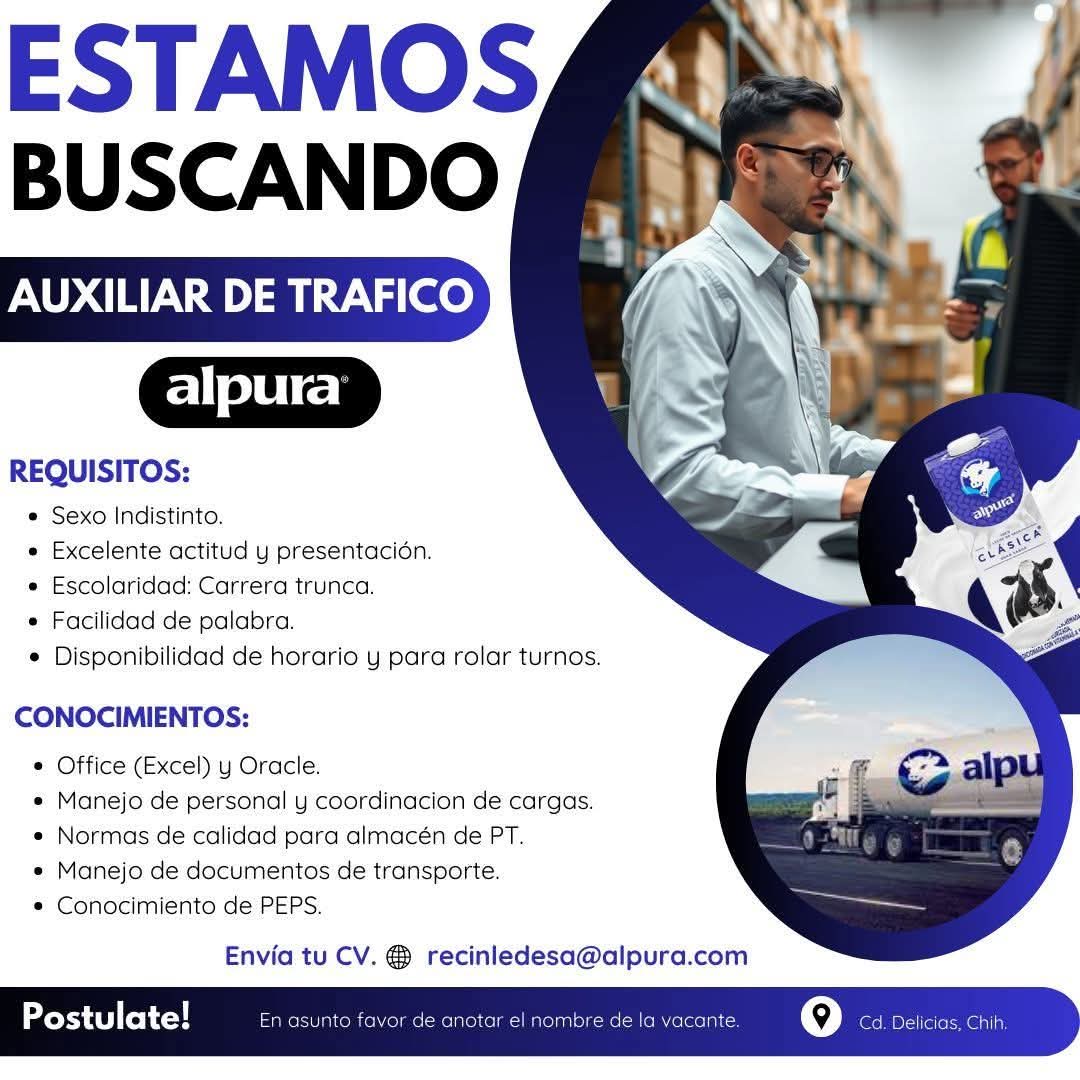 Auxiliar de trafico