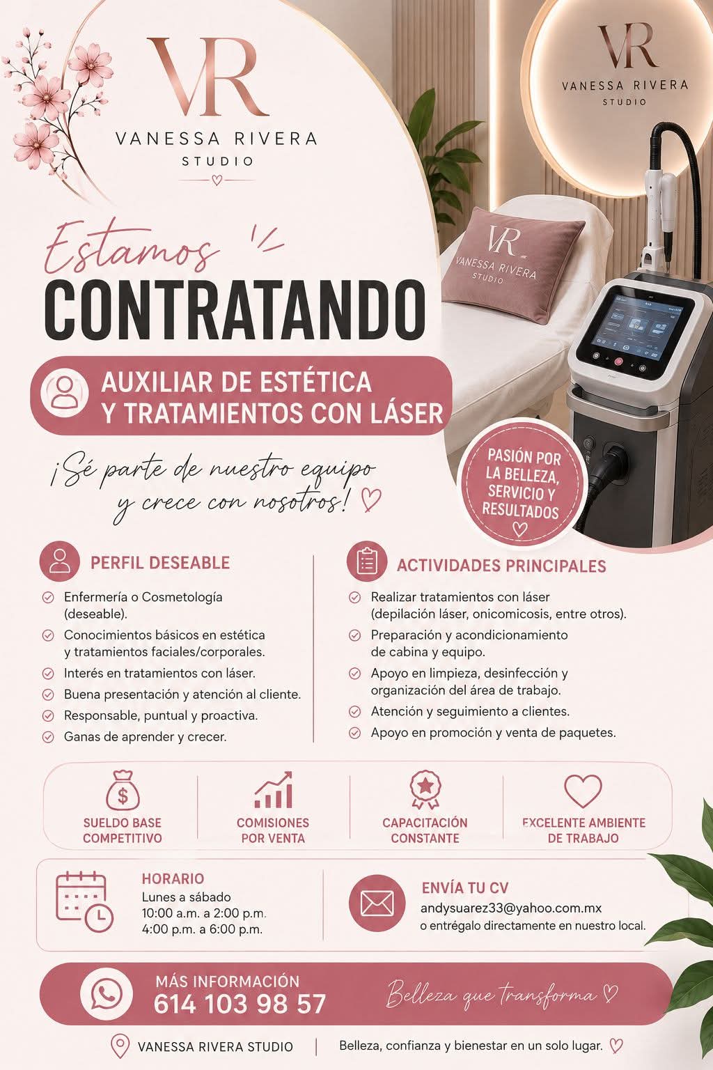 Auxiliar de estetica