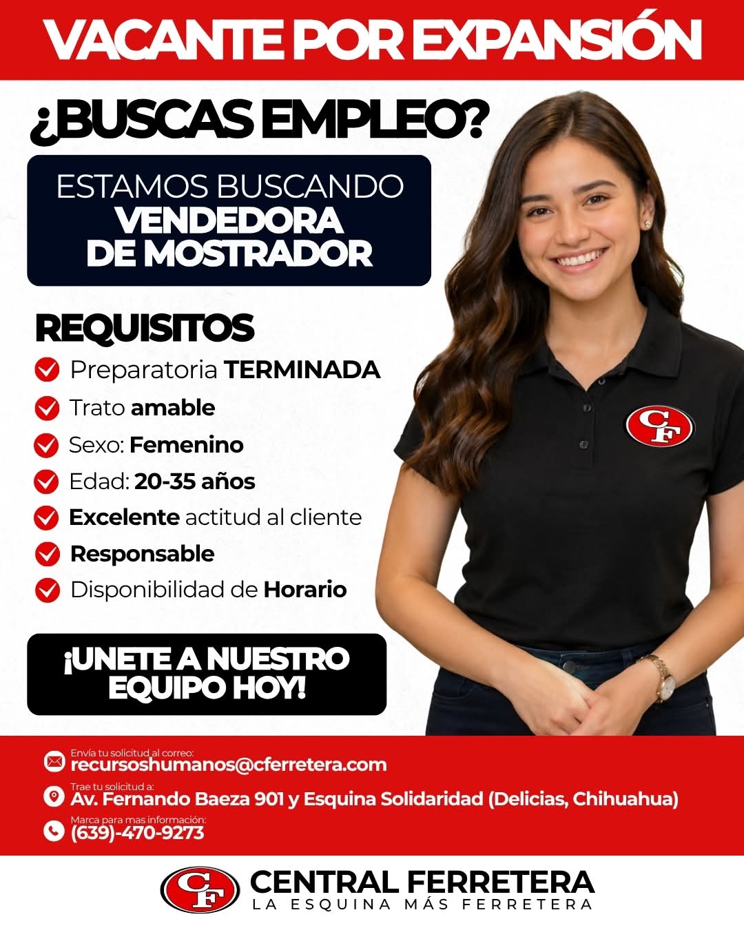 Vendedor de mostrador