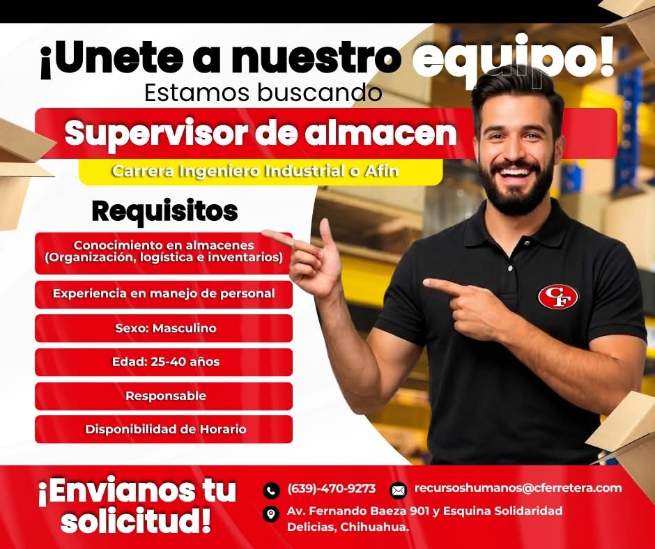 Supervisor de almace