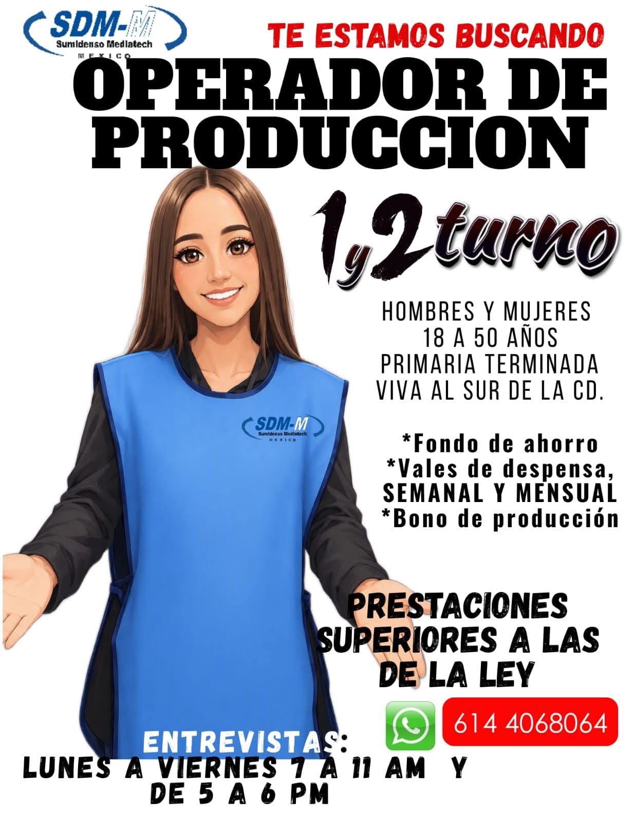 Operadores de producción
