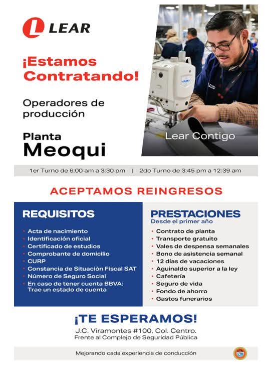 Operadores de producción