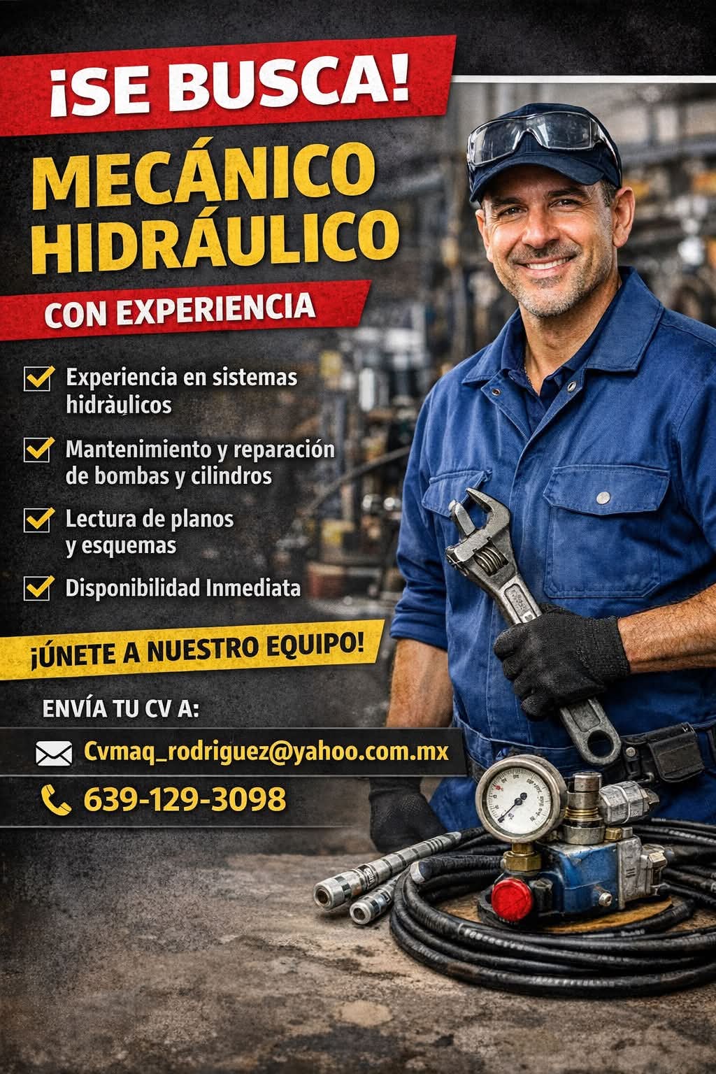 Mecánico hidraulico