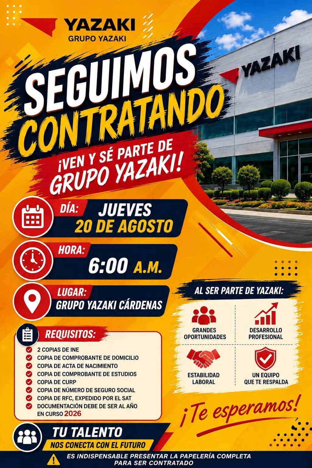 Operadores de producción