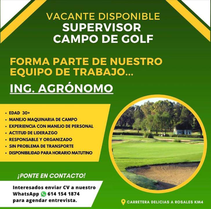 Supervisor campo de golf