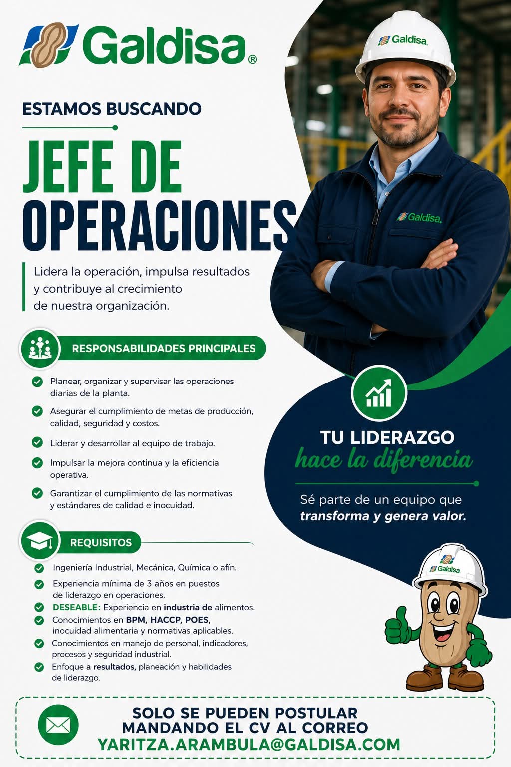 Jefe de operaciones