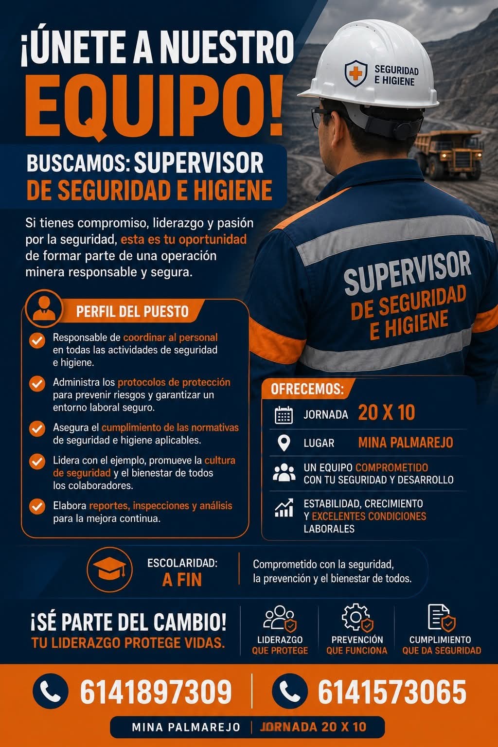 Supervisor de seguridad higiene