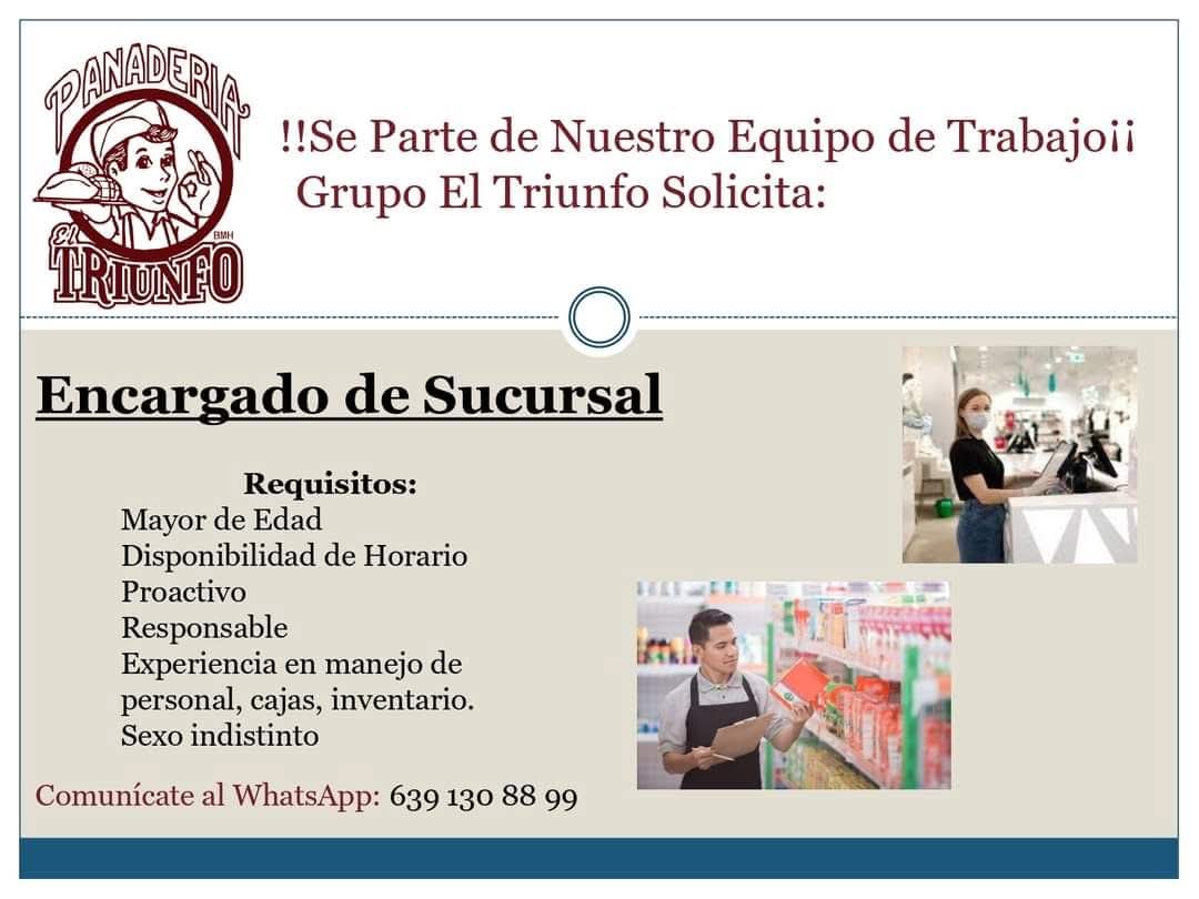 Encargado de socursal