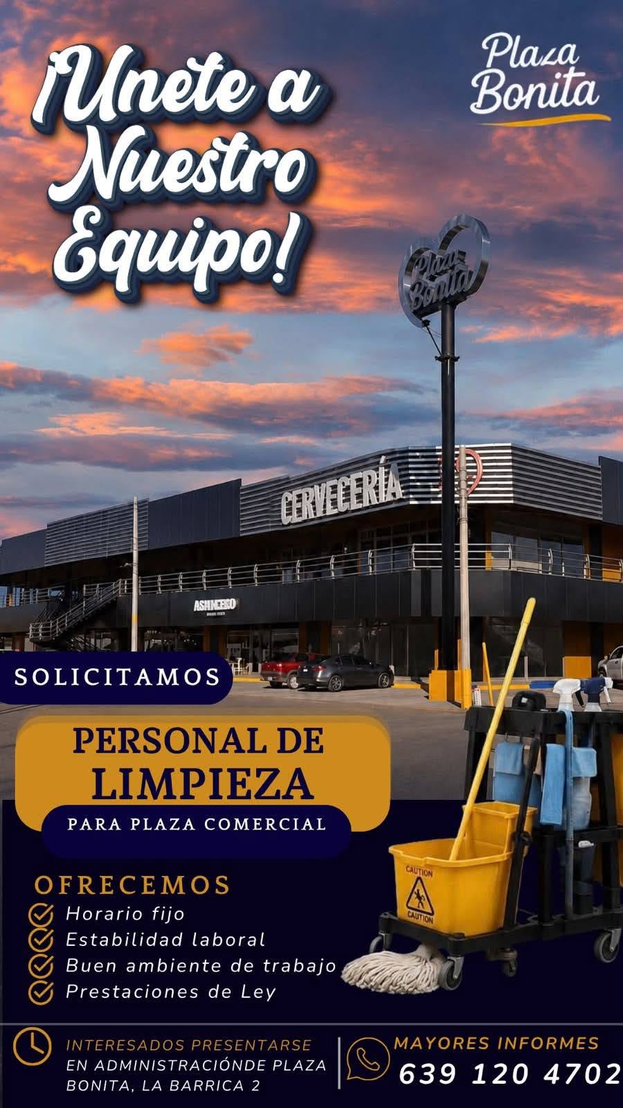 Personal de limpieza