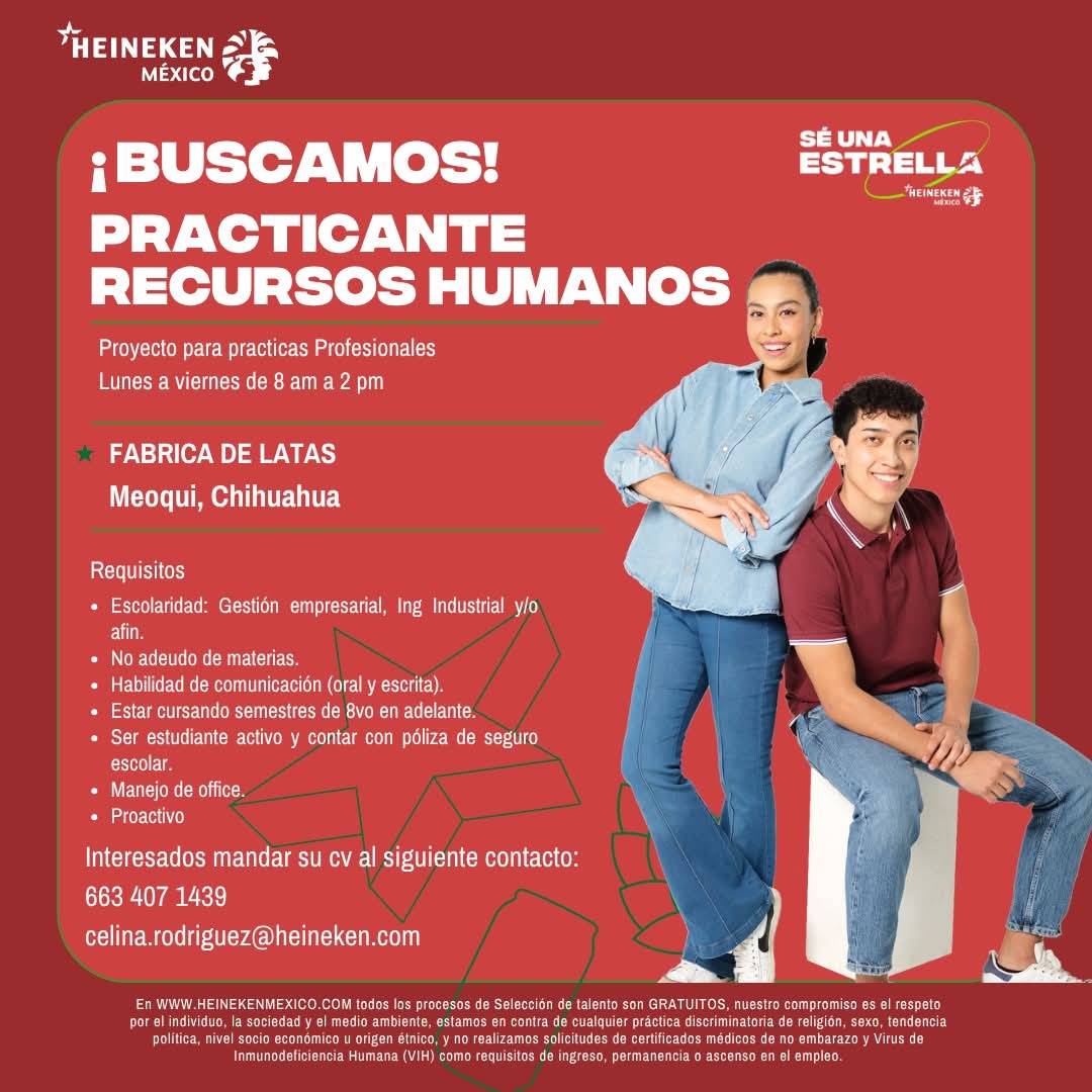 Practicante de recursos humanos