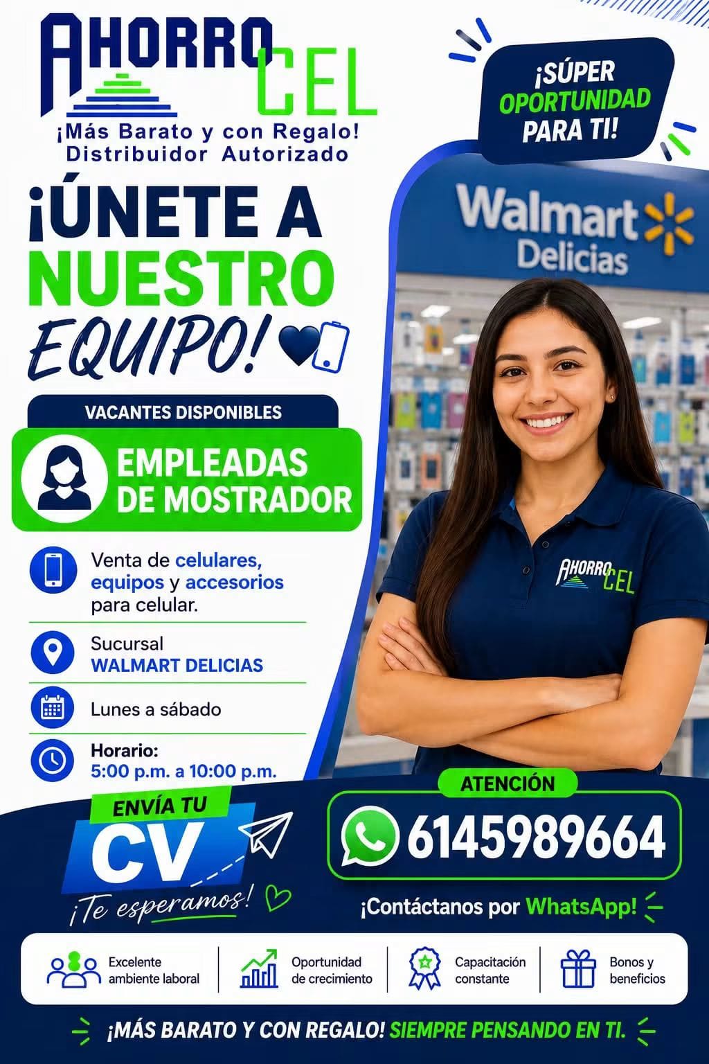 Empleada de mostrador