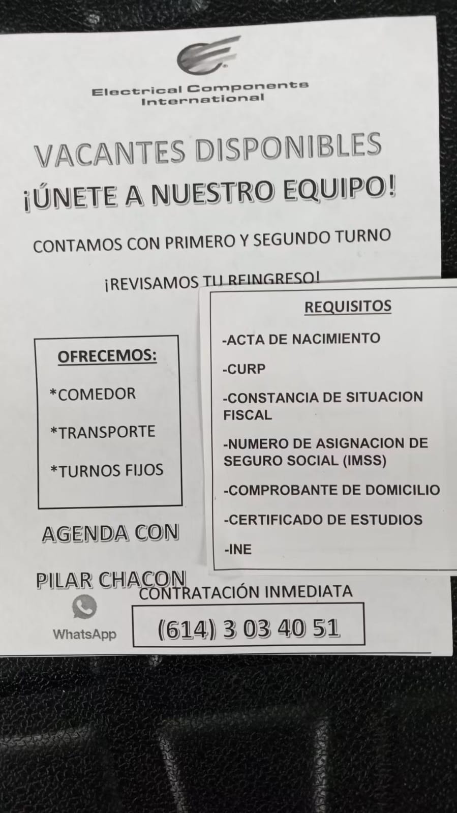 Operadores de producción