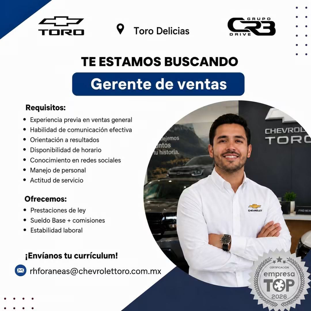 Gerente de ventas