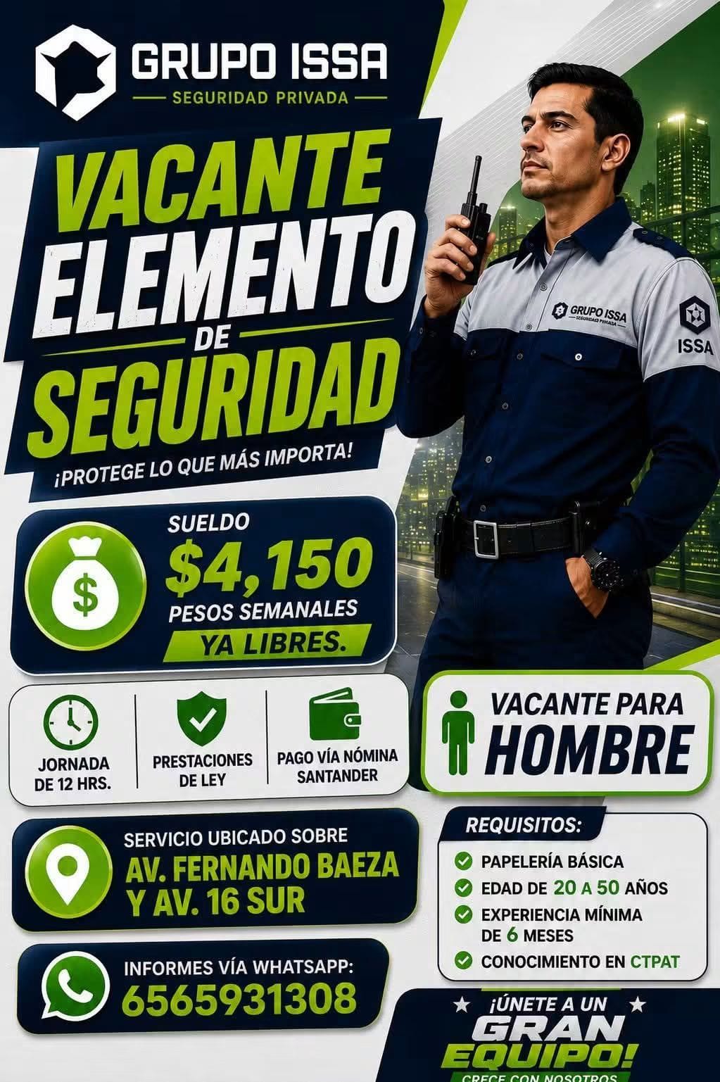 Elementos de seguridad