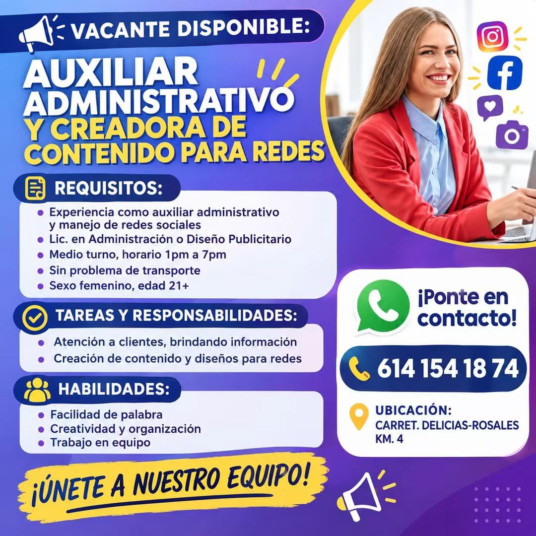 Auxiliar administrativo