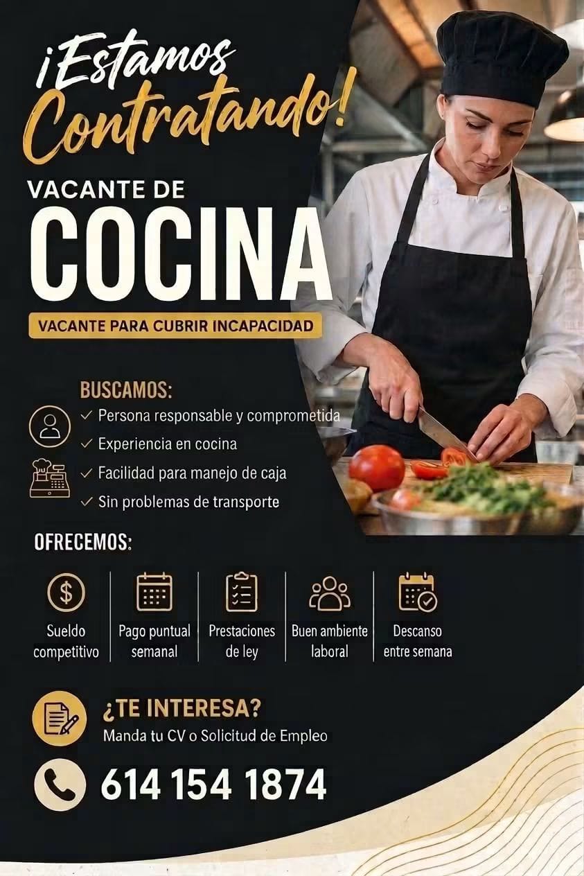 Vacantes de cocina