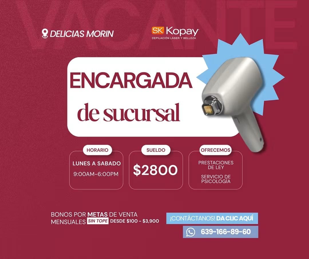 Encargada de socursal