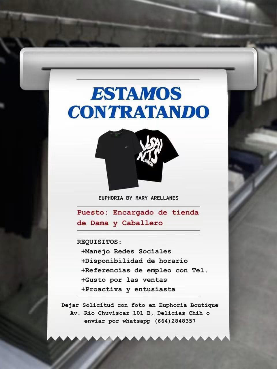 Encargado de tienda