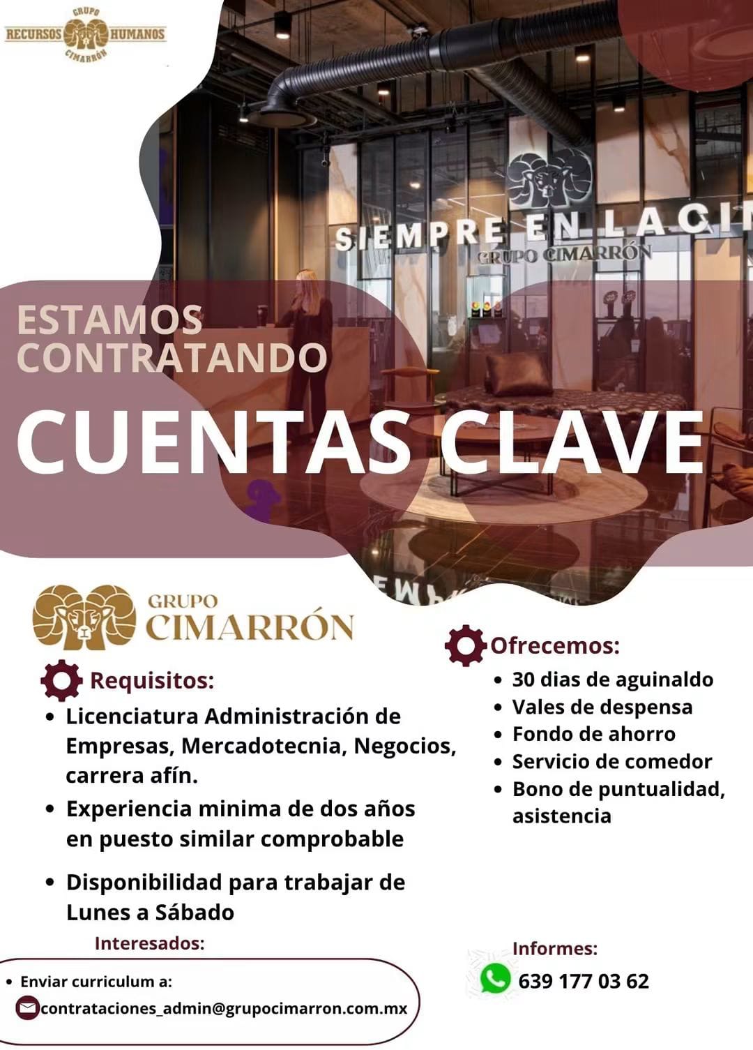 Cuentas claves