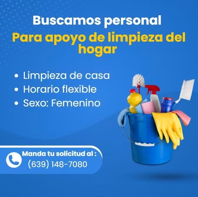 Auxiliar de limpieza