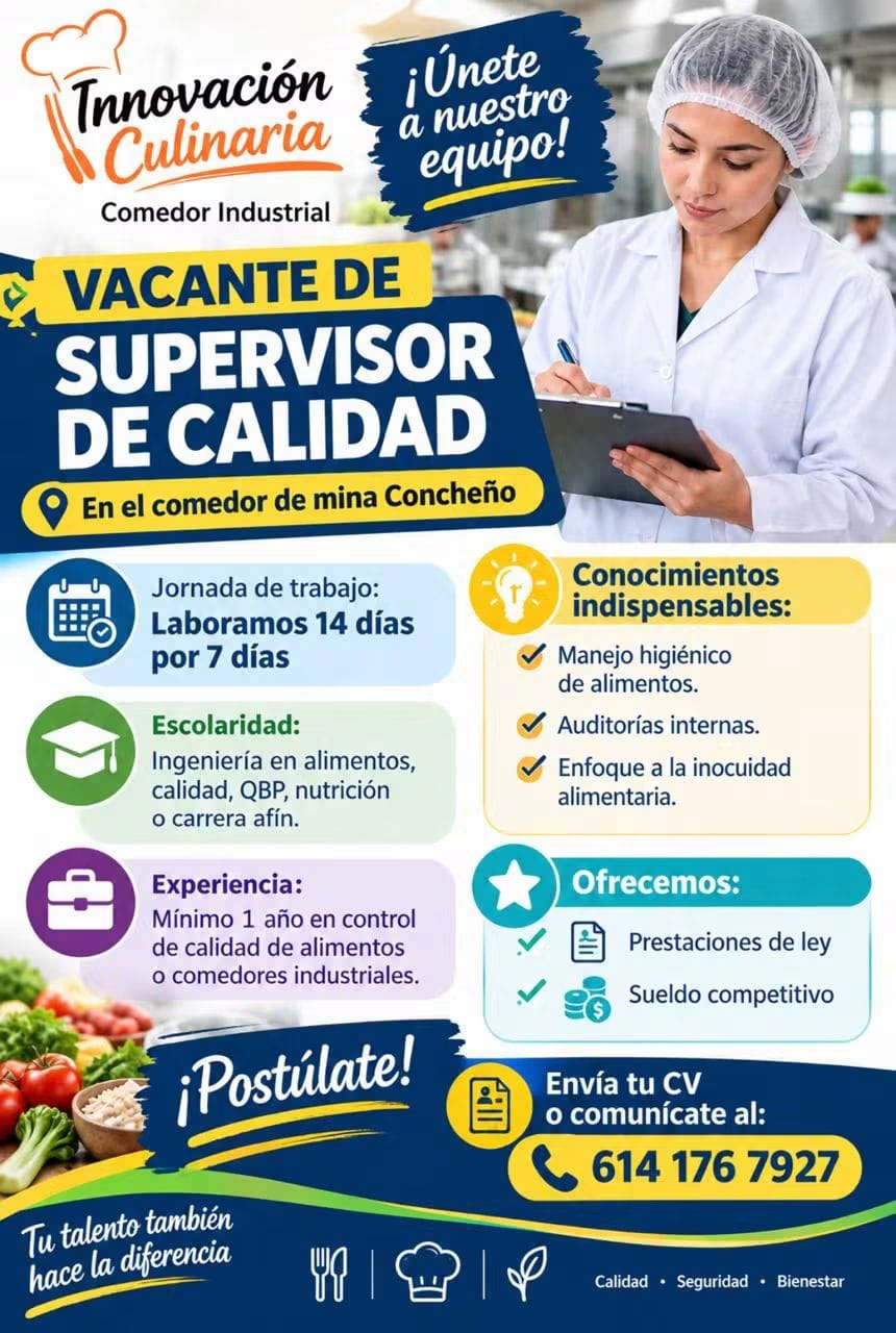 Supervisor de calidad