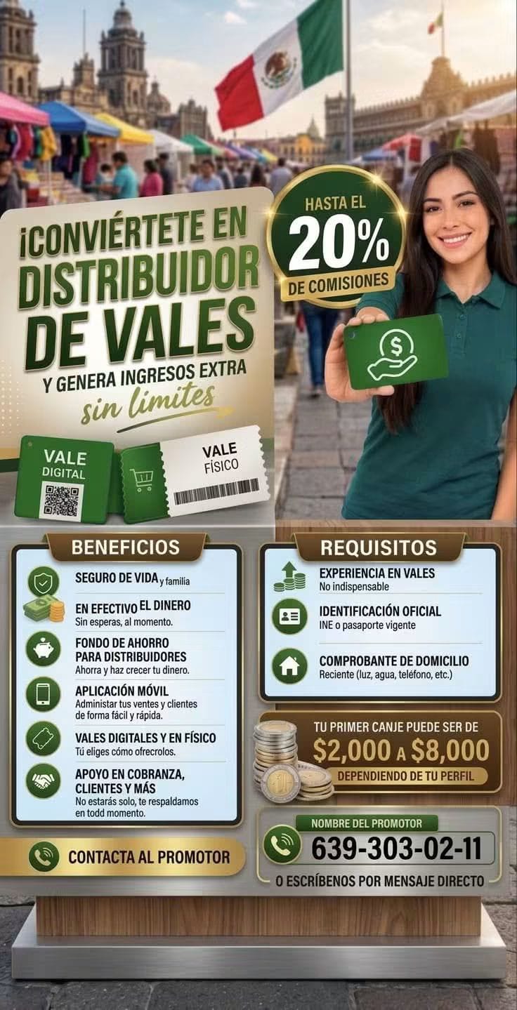 Distribuidora de vales