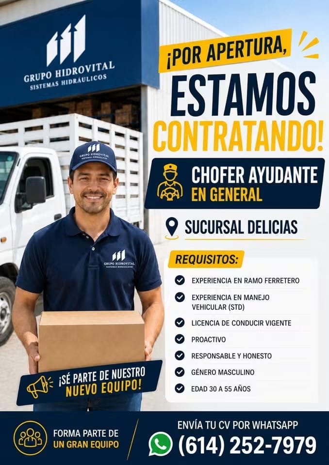 Chófer ayudante