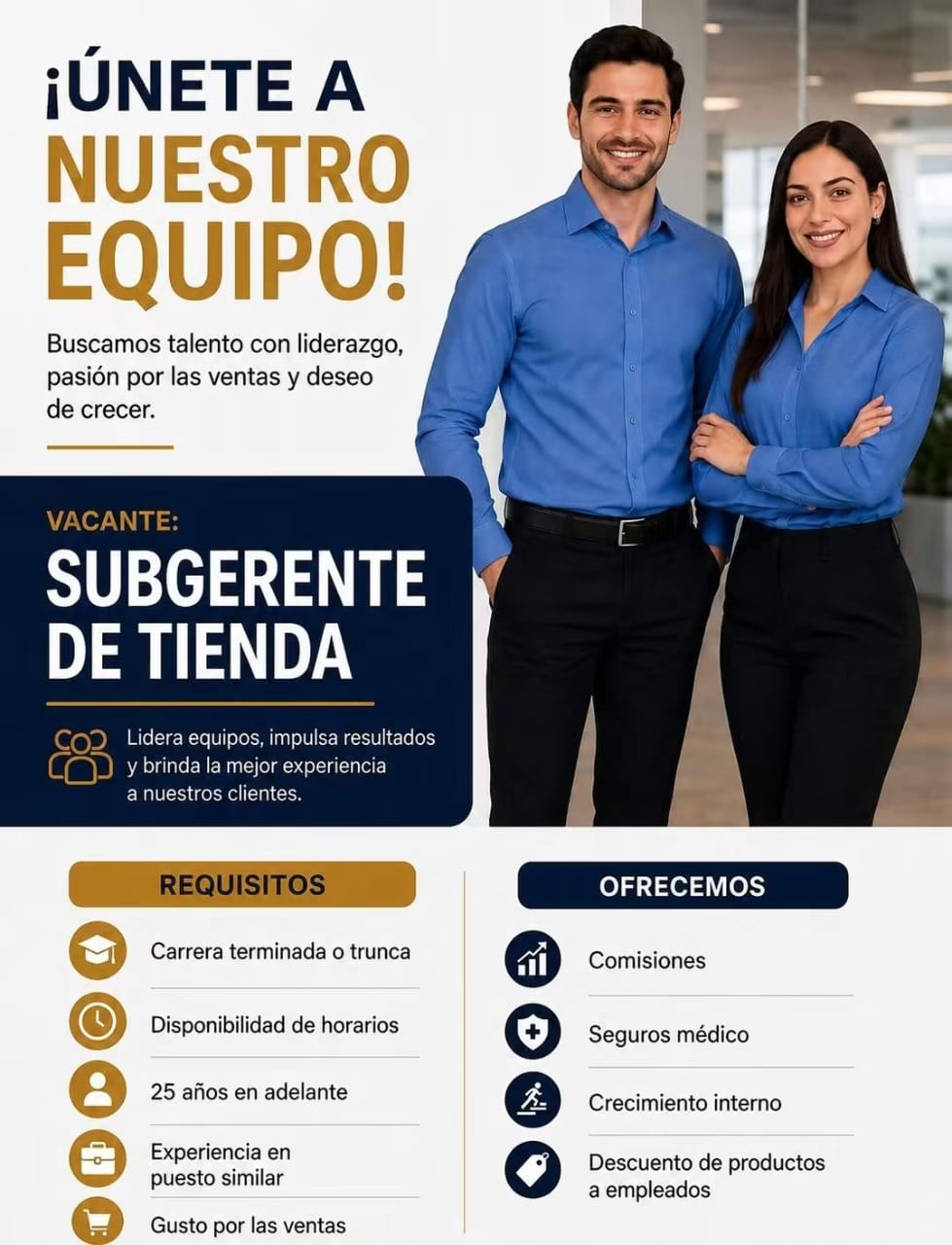 Subgerente de tienda