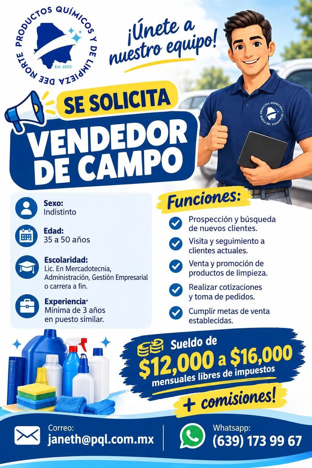 Vendedor de campo